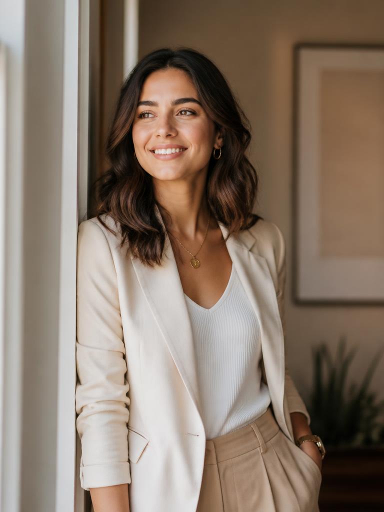 A young professional building her career